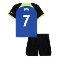 Dres Tottenham Hotspur Son Heung-min #7 Gostujuci za djecu 2022-23 Kratak Rukav (+ kratke hlače)
